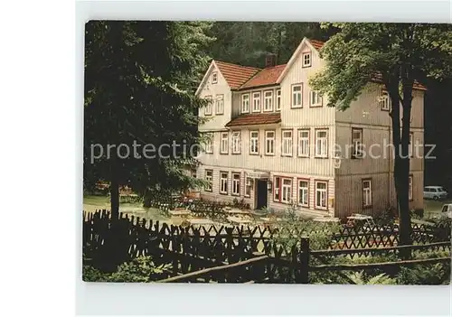 Hohegeiss Harz Hotel Wolfsbachmuehle Kat. Braunlage