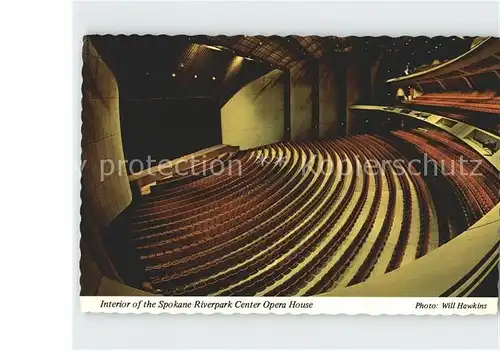 Spokane Washington Interior of the Spokane Riverpark Center Opera House Kat. Spokane