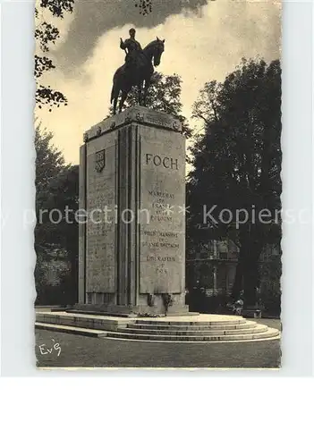 Lille Nord Monument du Marechal Foch Kat. Lille