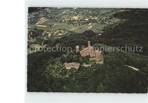 Bensheim Bergstrasse Schloss Auerbach Fliegeraufnahme Kat. Bensheim