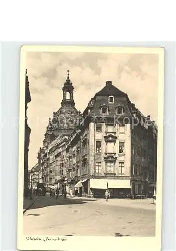 Dresden Frauenkirche Kat. Dresden Elbe