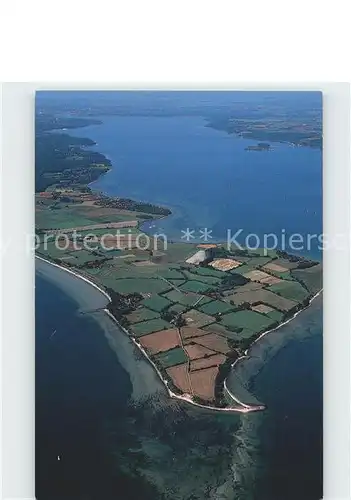 Holnis Flensburger Foerde Fliegeraufnahme Kat. Gluecksburg (Ostsee)