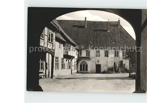 Lueneburg Kloster Luene Torhausdurchgang zum Kloster Kat. Lueneburg