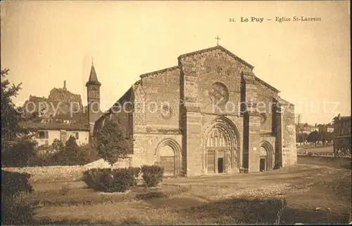 Puy en Velay Le Eglise St Laurent Kat. Le Puy en Velay