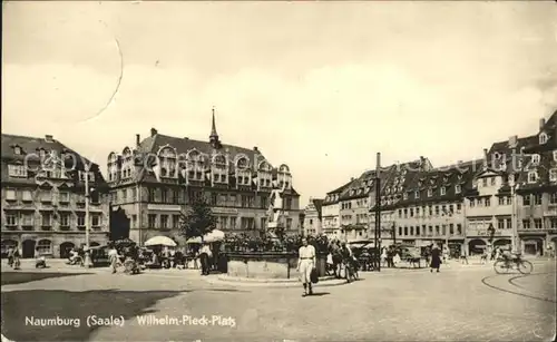 Naumburg Saale Wilhelm Pieck Platz Kat. Naumburg