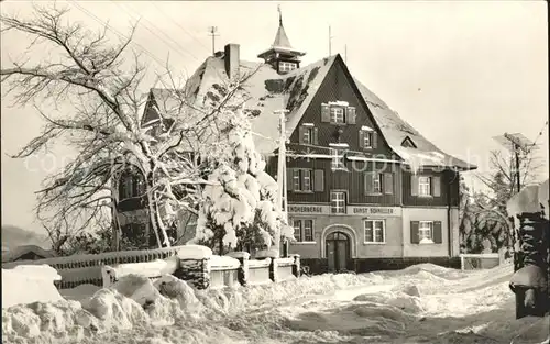 Johanngeorgenstadt Jugendherberge Ernst Schneller  Kat. Johanngeorgenstadt