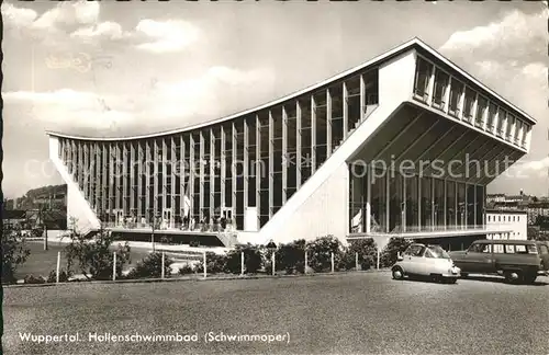 Wuppertal Hallenschwimmbad Schwimmoper Kat. Wuppertal