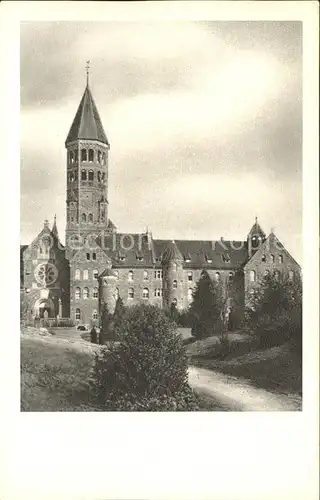 Clervaux Abbaye vue du Jardin Kat. Clervaux