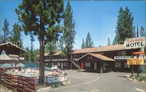 South Lake Tahoe Matterhorn Motel Kat. South Lake Tahoe