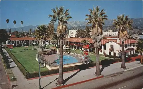 Santa Barbara California La Casa del Mar Motel  Kat. Santa Barbara