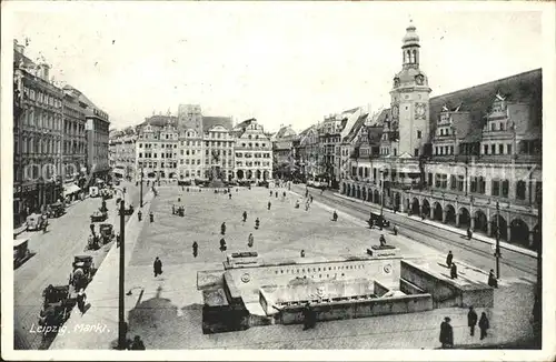 Leipzig Markt  Kat. Leipzig