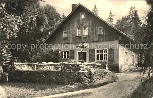 Gelenau Erzgebirge Waldhof  / Gelenau Erzgebirge /Erzgebirgskreis LKR