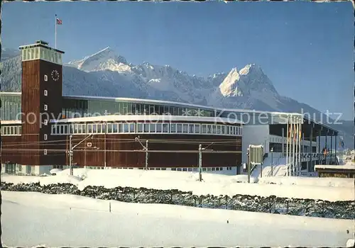 Garmisch Partenkirchen Olympia Eisstadion Zugspitzgruppe  Kat. Garmisch Partenkirchen