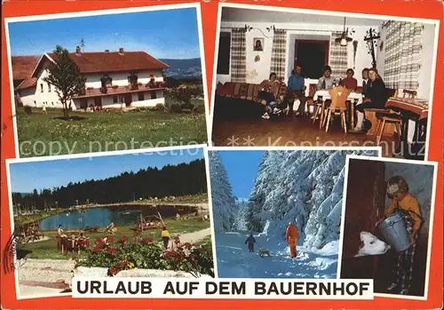 Breitenberg Niederbayern Bauernhof  Kat. Breitenberg