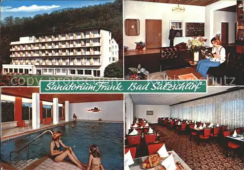 Bad Salzschlirf Sanatorium Frank  Kat. Bad Salzschlirf