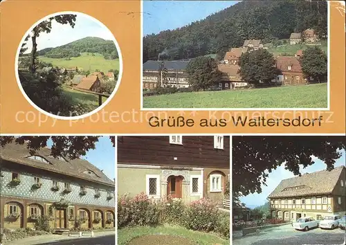 Waltersdorf Zittau Lausche Sonneberg Umgebindehaus  Kat. Grossschoenau Sachsen
