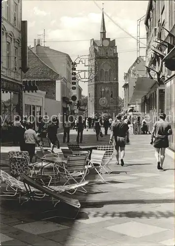 Rostock Mecklenburg Vorpommern Kroepeliner Strasse Tor Kat. Rostock