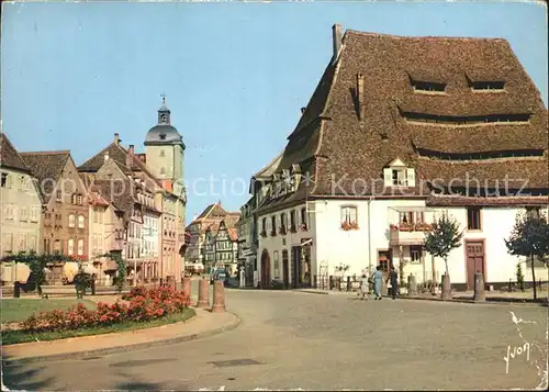 Wissembourg Ville Frontiere entre Alsace Palatinal maisons  Kat. Wissembourg