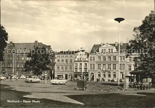 Stralsund Mecklenburg Vorpommern Neuer Markt  Kat. Stralsund