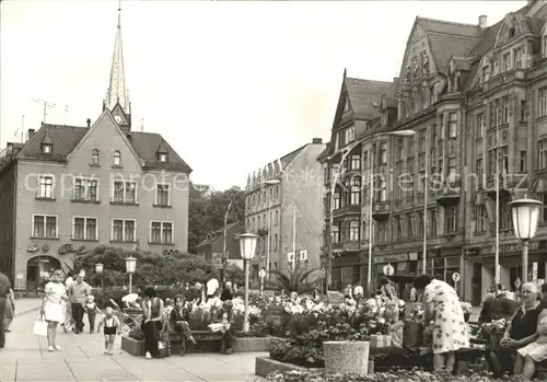 Aue Erzgebirge Stadtplatz Kat. Aue