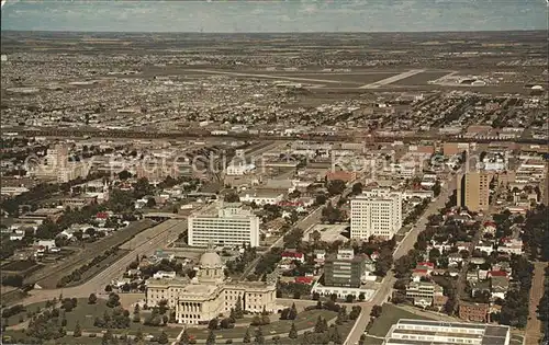 Edmonton Alberta Governmental Area aerial view Kat. Edmonton