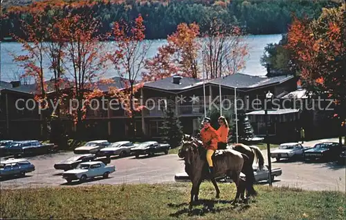 Huntsville Ontario Holiday Inn Motel Horse Riding Moskoka Highlands Kat. Huntsville