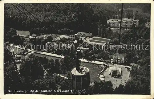 Bad Harzburg Seilbahn zum Burgberg Kat. Bad Harzburg