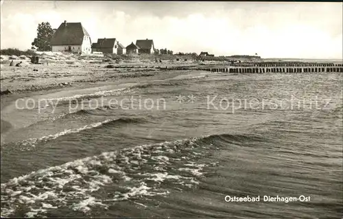 Dierhagen Ostseebad Strand Kat. Dierhagen Ostseebad