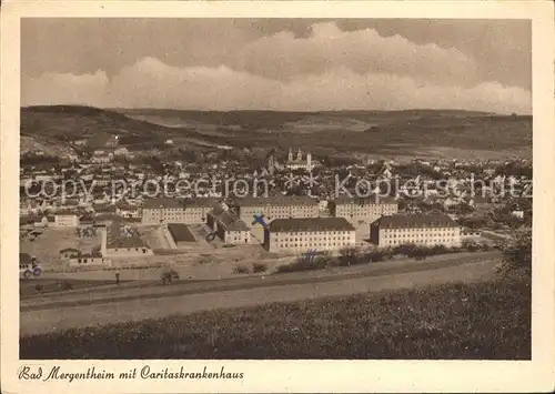 Bad Mergentheim mit Caritaskrankenhaus Kat. Bad Mergentheim
