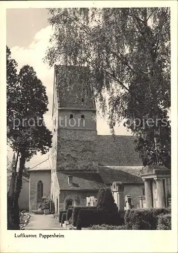 Pappenheim Mittelfranken Kirche Friedhof Luftkurort Kat. Pappenheim