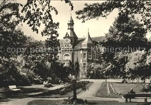 Bad Schmiedeberg Kurheim Park Kat. Bad Schmiedeberg Duebener Heide