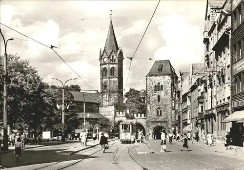 Eisenach Thueringen Nikolaitor am Platz der Deutsch Sowjetischen Freundschaft Kat. Eisenach