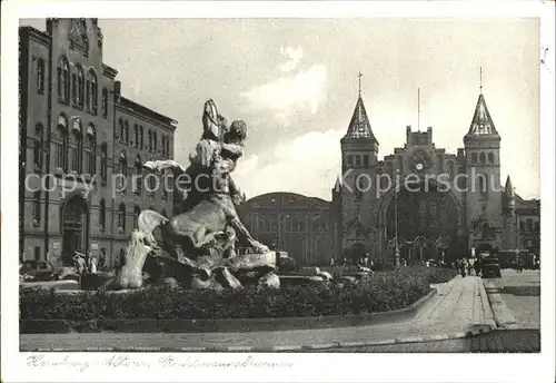 Altona Hamburg Stuhlmannbrunnen Kat. Hamburg