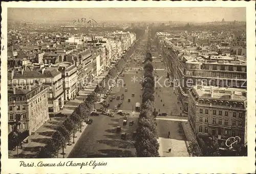 Paris Avenue des Champs Elysees Kat. Paris
