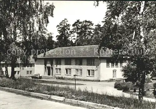 Altenhof Eberswalde Pionierrepublik Wilhelm Pieck Kat. Schorfheide