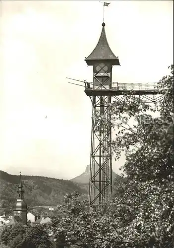 Bad Schandau Fahrstuhl Personenaufzug Kat. Bad Schandau