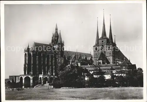 Erfurt Dom und Severikirche Kat. Erfurt