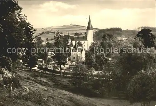 Neuhausen Erzgebirge Schloss Purschenstein Kat. Neuhausen Erzgebirge