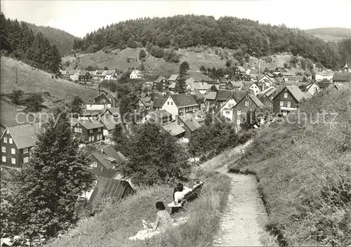 Fehrenbach Thueringer Wald Gesamtansicht Wanderweg Kat. Masserberg