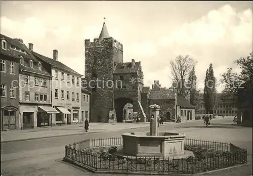 Naumburg Saale Marientor Brunnen Kat. Naumburg