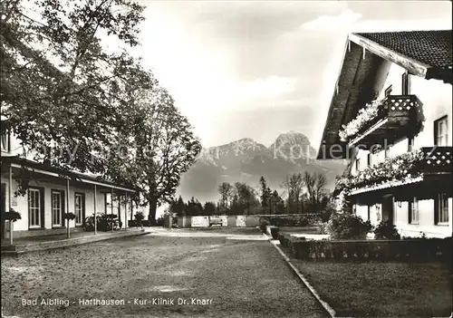 Harthausen Bad Aibling Kurklinik Dr Knarr Alpenblick Kat. Bad Aibling