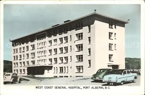 Port Alberni West Coast General Hospital Kat. Port Alberni