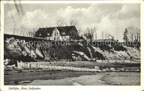 Dahme Ostseebad Haus Seefrieden Steilufer Kat. Dahme