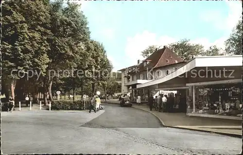 Reinhardshausen Ladenstrasse am Kurpark Weltbad Kat. Bad Wildungen