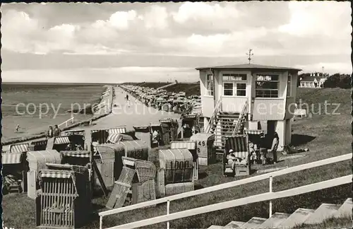 Buesum Nordseebad Am Badestrand Kat. Buesum