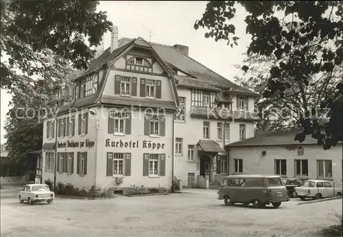 Bad Klosterlausnitz Kurhotel Koeppe Kat. Bad Klosterlausnitz