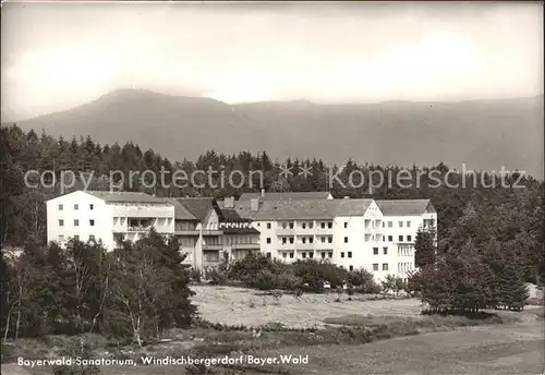 Windischbergerdorf Bayerwald Sanatorium Bayerischer Wald Kat. Cham