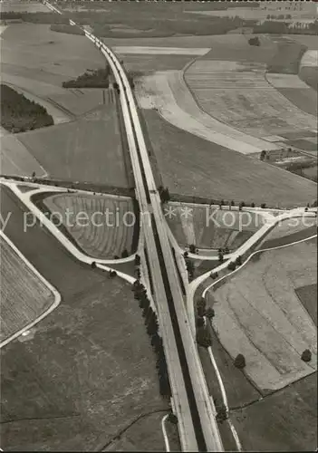Thiendorf Autobahnkreuz Fliegeraufnahme Kat. Thiendorf