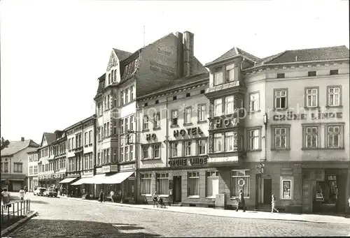 Muehlhausen Thueringen HOG Gaststaette Gruene Linde Thomas Muentzer Stadt Kat. Muehlhausen Thueringen