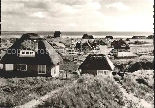 Insel Sylt Friesenhaeuser Kat. Westerland